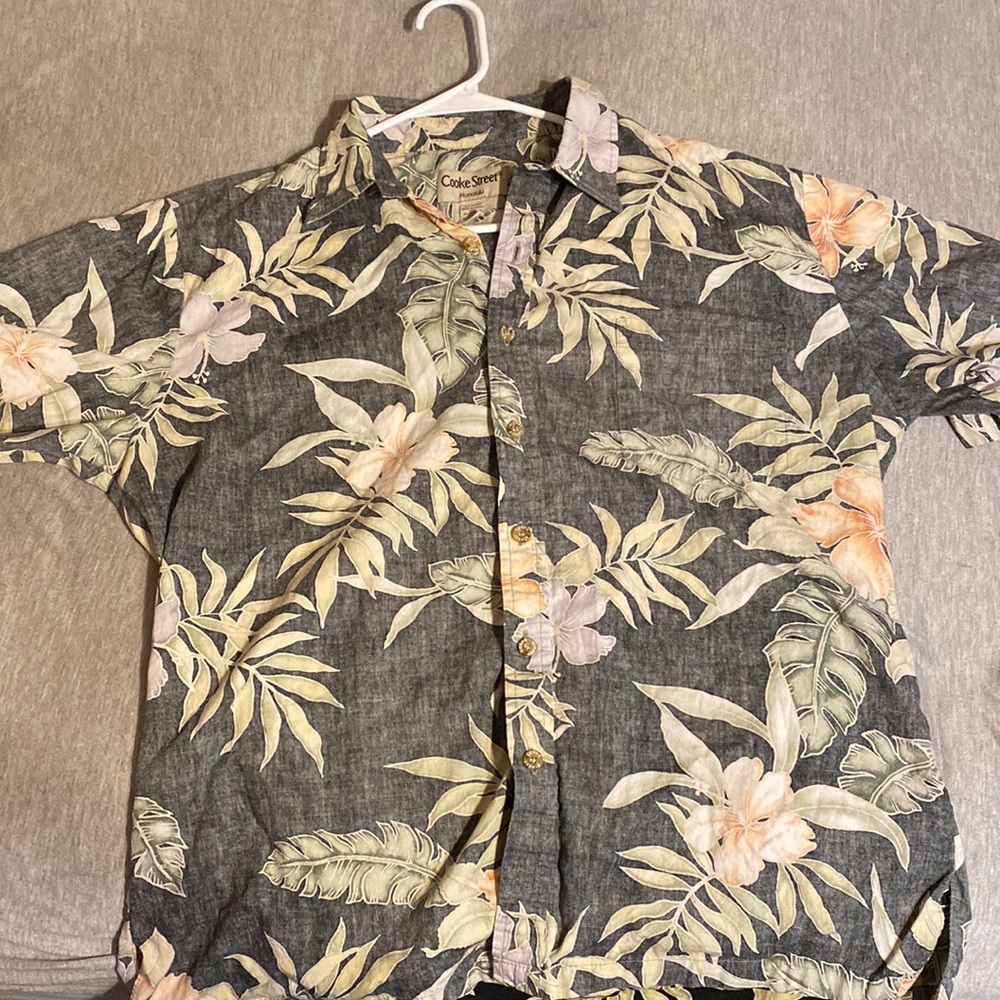Cooke Street Honolulu Hawaiian Shirt Mens L